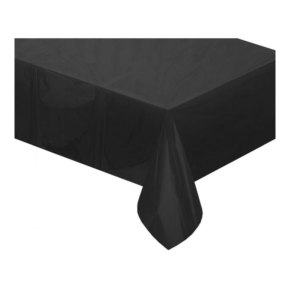 Colour Matte Black Film Tablecloth 137x183 cm
