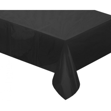 Colour Matte Black Film Tablecloth 137x183 cm