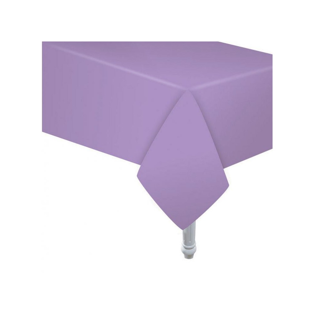 Colour Lavender Lavender Paper Tablecloth 132x183 cm