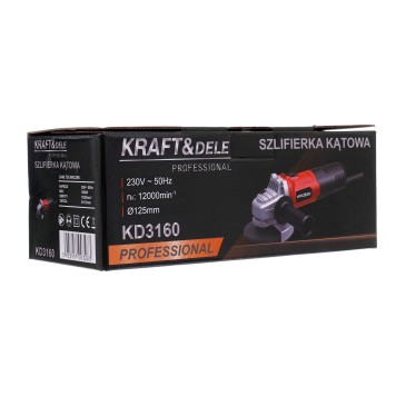 SZLIFIERKA KĄTOWA 125mm 1500W KD3160
