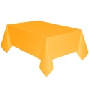 Colour Sunshine Yellow, Yellow Paper Tablecloth 137x274 cm