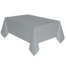 Colour Silver, Silver paper tablecloth 137x274 cm
