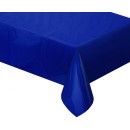 Colour Metallic Dark Blue Foil Tablecloth 137x183 cm