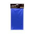 Colour Metallic Dark Blue Foil Tablecloth 137x183 cm