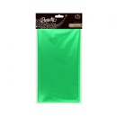 Colour Metallic Green foil tablecloth 137x183 cm