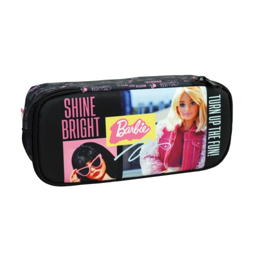 Barbie Shine Bright 2 compartment pencil case 26 cm