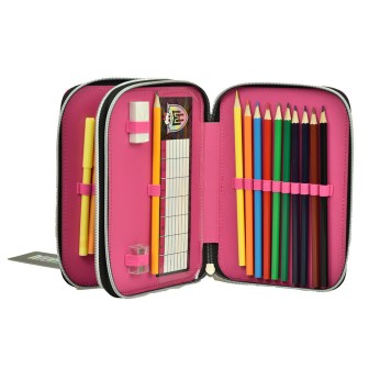 Barbie Summer filled 2-tier pencil case