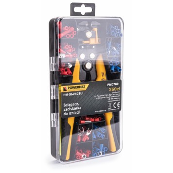 Ściągacz izolacji kabli przewodów zaciskarka 260el PM-SI-260SU