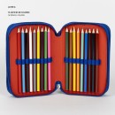 Avengers Team 3-layer filled pencil case