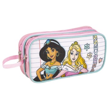 Disney Princess Pencil Case with 2 Compartments 22.5 cm