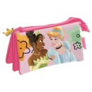 Disney Princess 3-compartment pencil case 21 cm