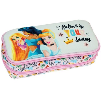 Disney Princess Made of Magic 2-compartment pencil case 26 cm