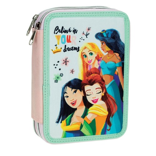 Disney Princess Made of Magic filled 2-tier pencil case