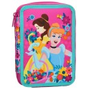 Disney Princess Spring filled pencil case 2 levels