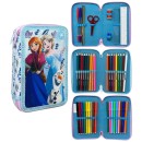 Disney Frozen Fun filled pencil case 3-tier
