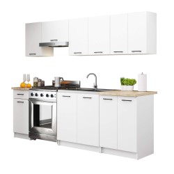 Szafka OLIWIA S60 2D BIAŁA + BLAT
