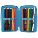 Disney Frozen Fun filled pencil case 3-tier