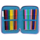 Disney Frozen Fun filled pencil case 3-tier