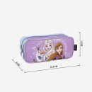 Disney Frozen Magic 2-compartment pencil case 22.5 cm