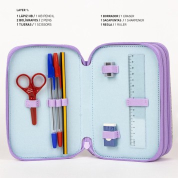 Disney Frozen Magic Pencil Case Filled 3 Levels