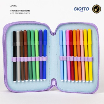 Disney Frozen Magic Pencil Case Filled 3 Levels