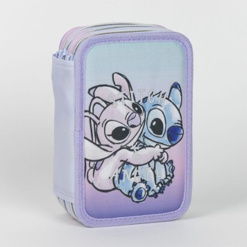 Disney Lilo and Stitch Angel 3-tier filled pencil case