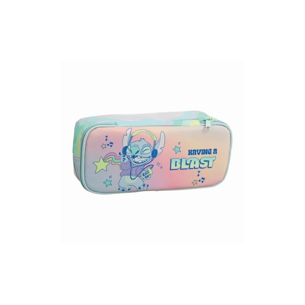 Disney Lilo and Stitch Blast 2-compartment pencil case 26 cm