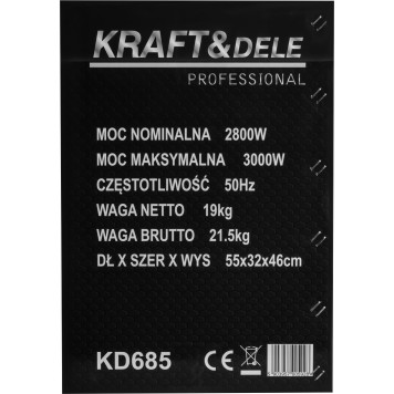 Agregat prądotwórczy inwertorowy 2,8kW / 3kW KD685