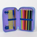 Disney Lilo and Stitch pencil case filled 2-tier