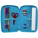 Disney Lilo and Stitch Happy pencil case filled 3 levels