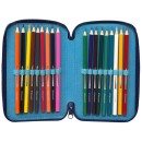 Disney Lilo and Stitch Happy pencil case filled 3 levels