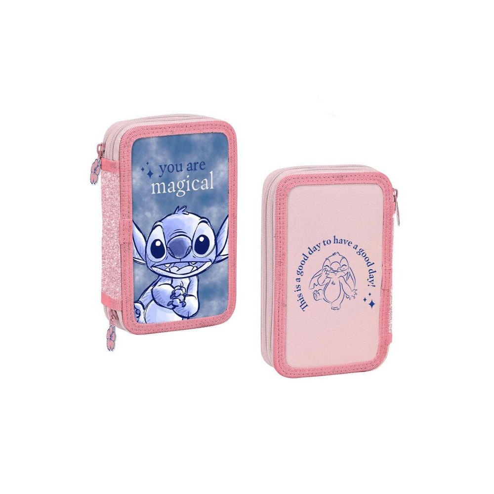 Disney Lilo and Stitch Magical Filled Pencil Case 2-Tier
