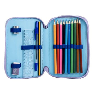 Disney Lilo and Stitch Scrump filled pencil case 2-level