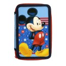 Disney Mickey  Dots 3-tier filled pencil case