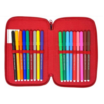 Disney Mickey  Dots 3-tier filled pencil case