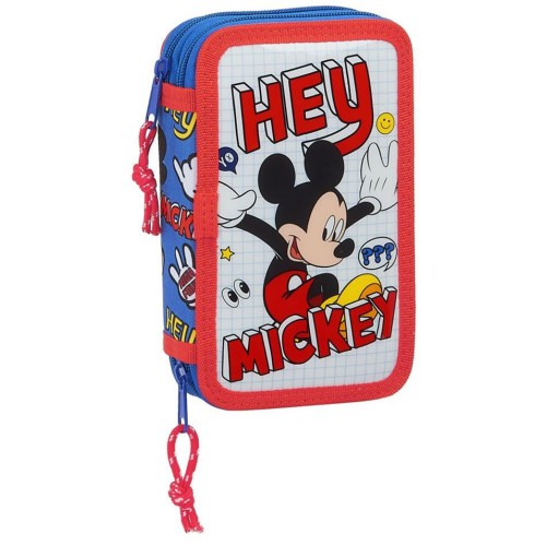 Disney Mickey  filled pencil case, 2 layers