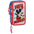 Disney Mickey  filled pencil case, 2 layers