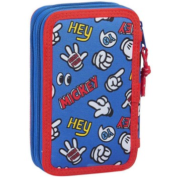 Disney Mickey  filled pencil case, 2 layers
