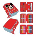 Disney Mickey  3-level filled pencil case