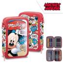 Disney Mickey  filled pencil case with 2 levels