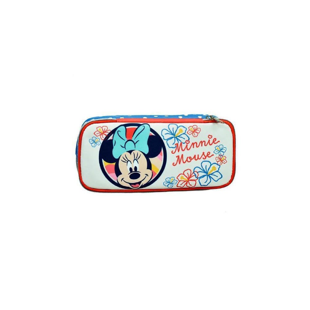 Disney Minnie  Boho 2-compartment pencil case 26 cm