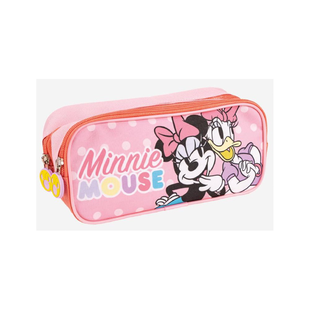 Disney Minnie  Daisy 2-compartment pencil case 22.5 cm