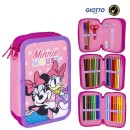 Disney Minnie  Daisy pencil case filled with 3 tiers