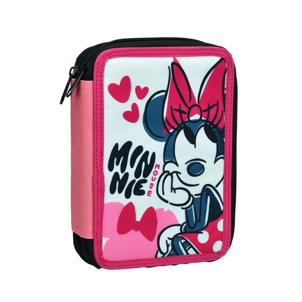 Disney Minnie  Draft filled pencil case 2 layers