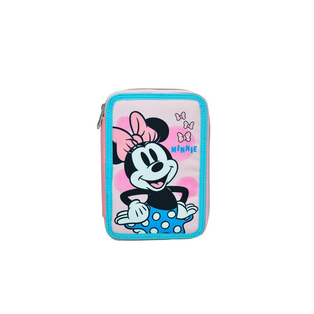 Disney Minnie  Joy pencil case filled 2 layers