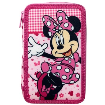 Disney Minnie  Lovely Charm 3-tier filled pencil case
