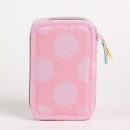 Disney Minnie  Music pencil case with supplies, 3 layers