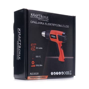 Opalarka Elektryczna z LCD 2000W KD3028