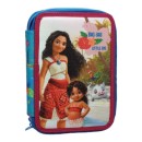 Disney Vaiana Big Sis filled two-story pencil case
