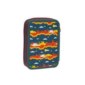 Disney Cars Road filled pencil case 2 compartments